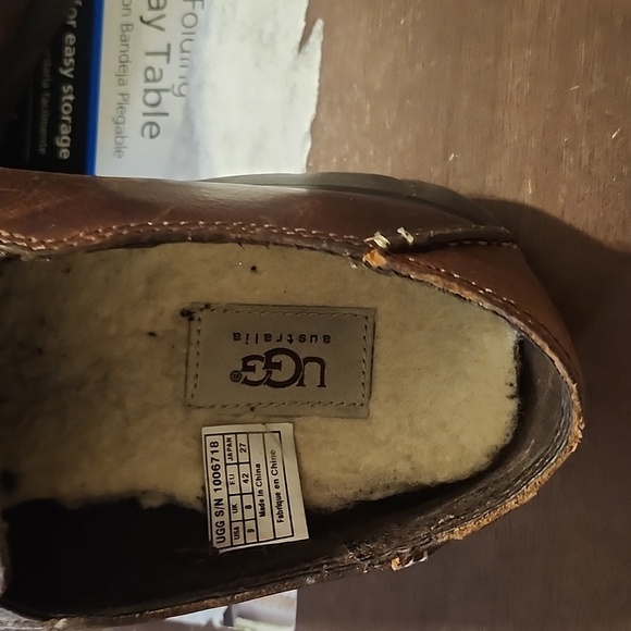 UGG Men's Brown Loafers - Picture 3 of 9